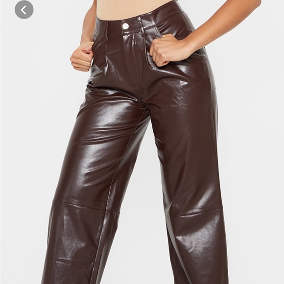 PLT faux leather pants - Picture 2 of 4